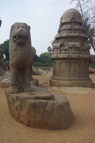 Image of Five Rathas Temple Complex