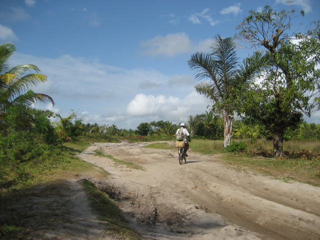 Beach section of RN5 just North of Manompana